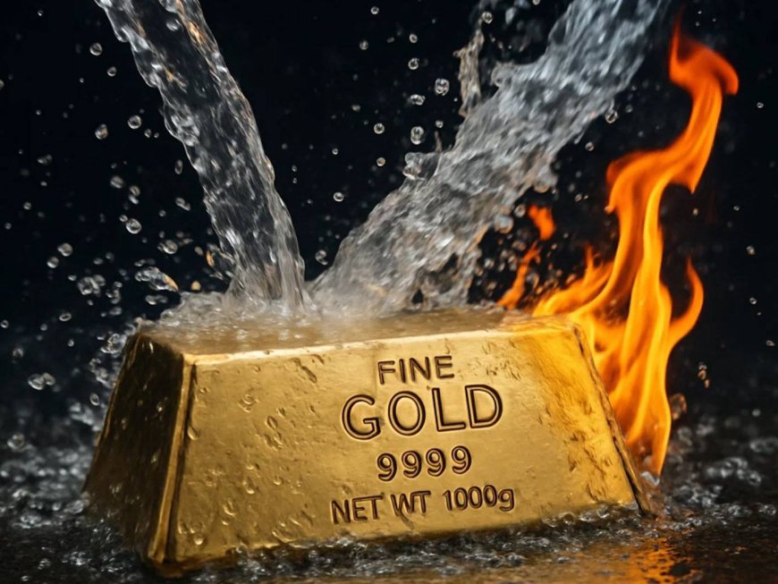 Emas mencapai level terendah $4,004