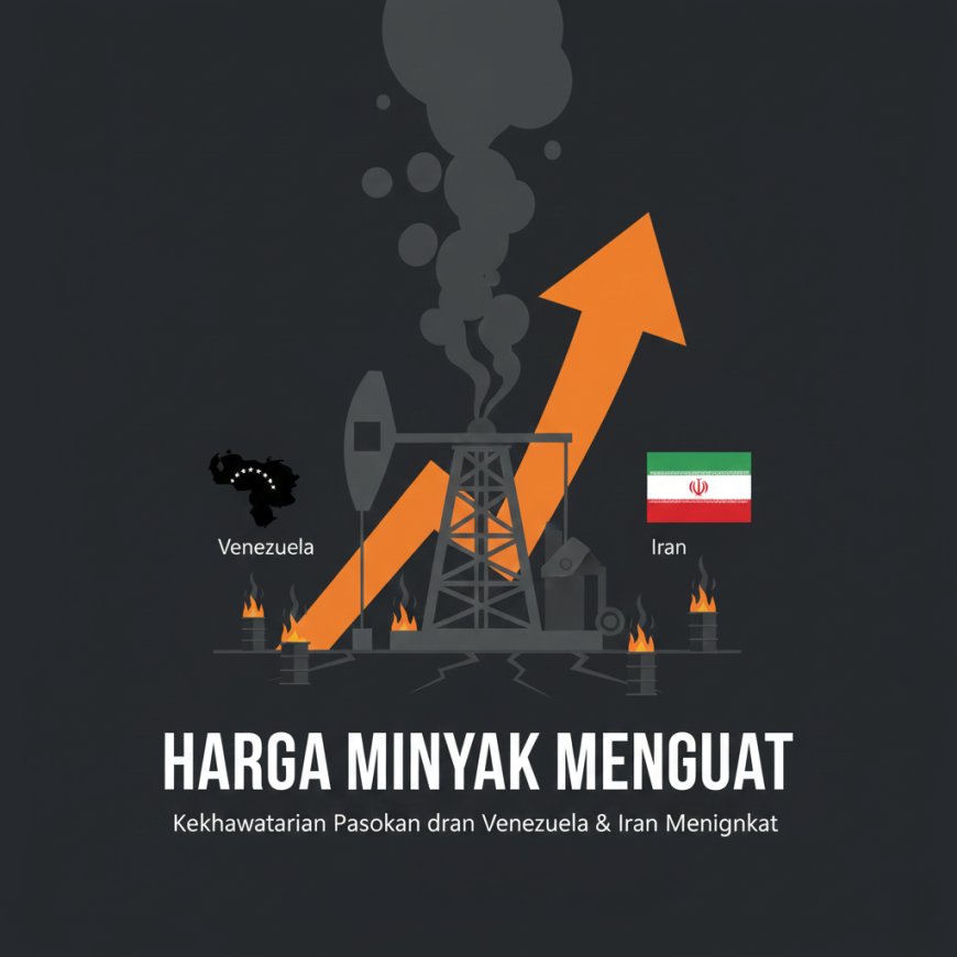 Harga Minyak Menguat di Tengah Meningkatnya Kekhawatiran Gangguan Pasokan dari Venezuela dan Iran