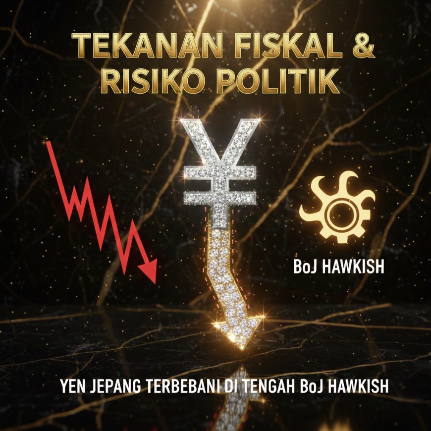 Tekanan Fiskal dan Risiko Politik Membebani Yen Jepang Meski BoJ Bersikap Hawkish