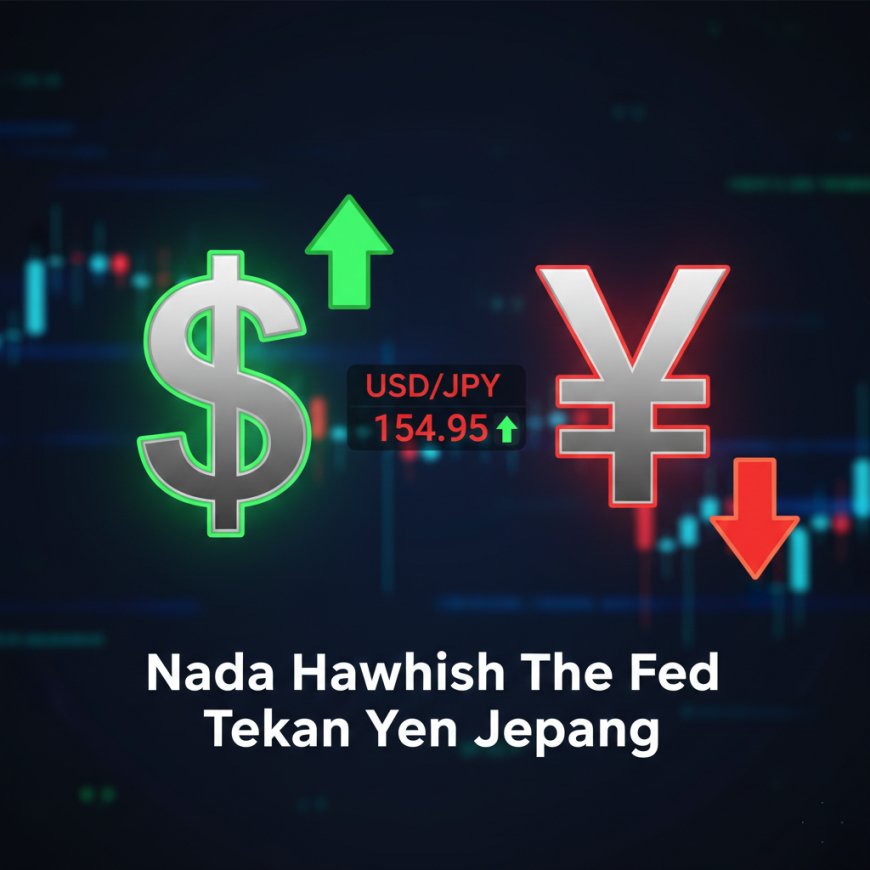 Nada Hawkish The Fed Tekan Yen Jepang, USD/JPY Mendekati 155,00