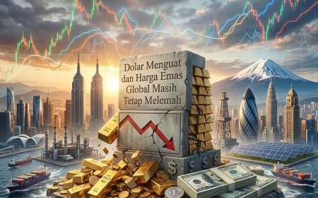 Harga Emas Gagal Bertahan di $4.600, USD Perkasa Berkat The Fed Hawkish